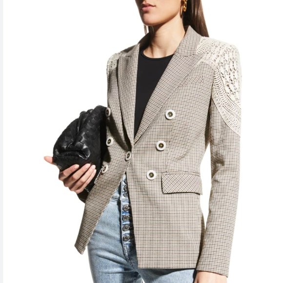 Veronica Beard Dickey Grey Faithon Blazer - Picture 3 of 5